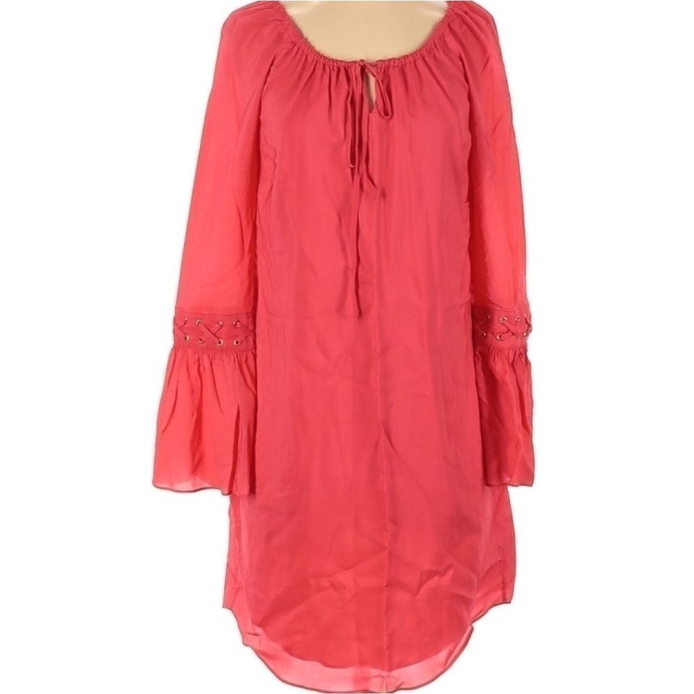 Etcetera Red Midi Off Shoulder Dress size 0‎